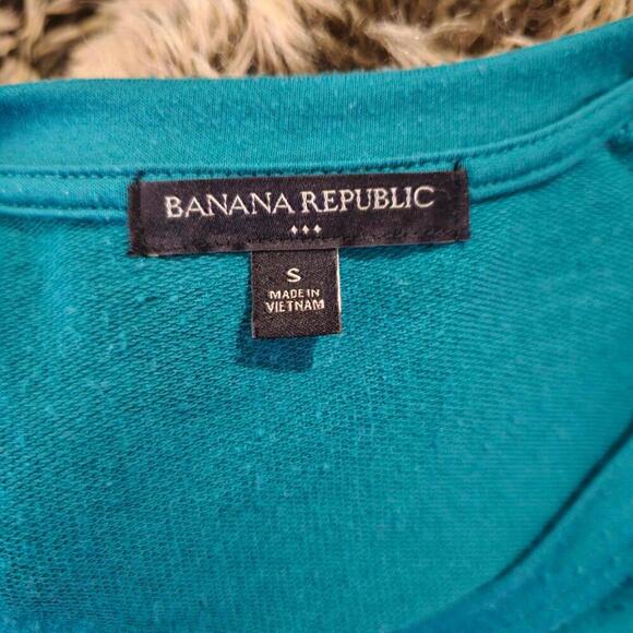 Banana Republic Teal Sweater - Size S - Picture 4 of 5